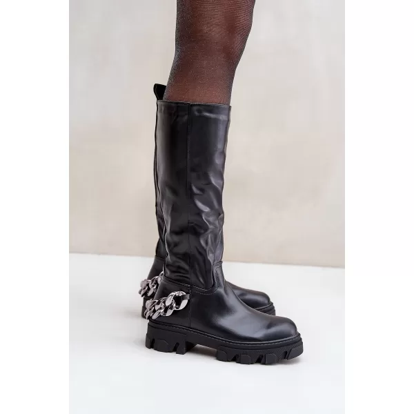  Cizme de dama BOTO NAURICETTE 35013 NEGRU 