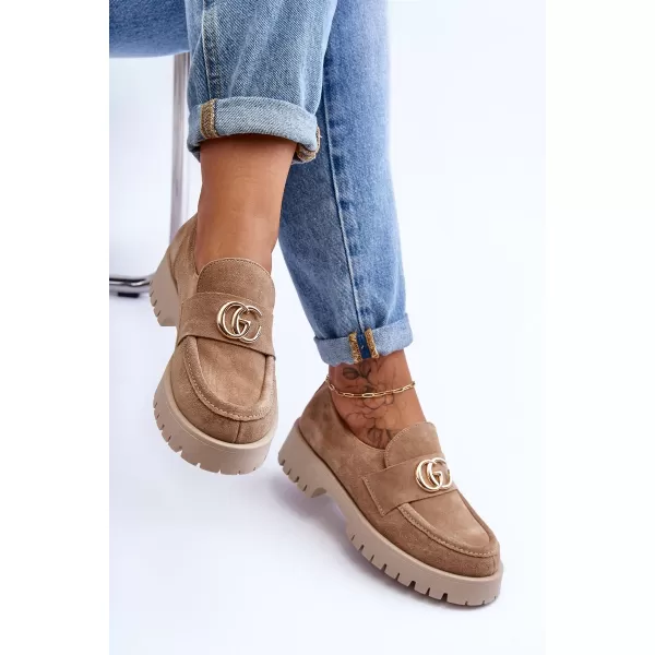  Pantofi de dama LAURA MESSI ROSEFALLS CAPPUCCINO 
