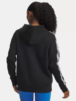 Hanorac de dama UNDER ARMOUR ICON FLEECE TAPED HDY 6003708-004 NEGRU