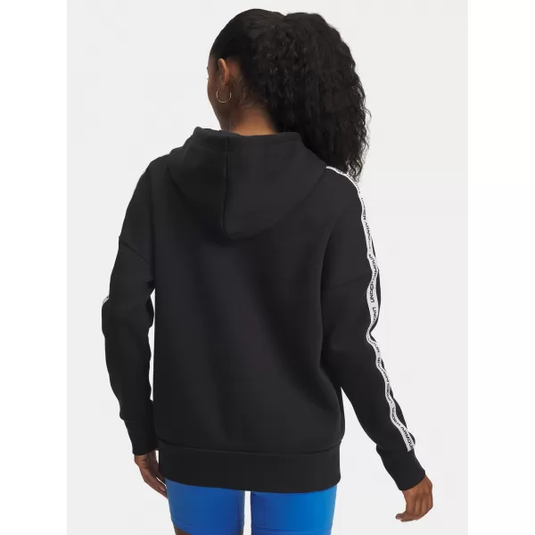  Hanorac de dama UNDER ARMOUR ICON FLEECE TAPED HDY 6003708-004 NEGRU 