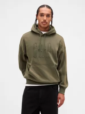 Hanorac pentru bărbați GAP CORP LOGO HOODIE PULLOVER 851641-00 MUŞCHI NEGRU