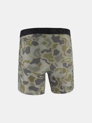 Boxeri pentru bărbați UNDER ARMOUR UA PERFORMANCE TECH - PRINT 6IN - 1PK 1383875-069 TITAN