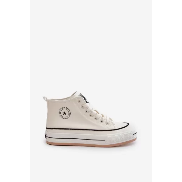  Adidași de damă BIG STAR OO274061 WHITE Pantofi Big Star 