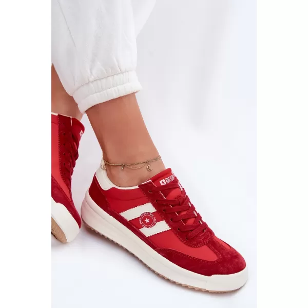  Adidasi de dama BIG STAR TT274158 RED Pantofi Big Star 