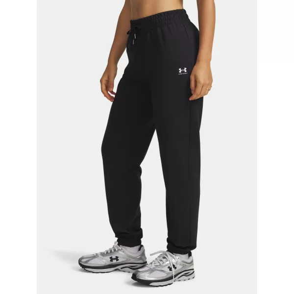  Pantaloni de trening pentru femei SPORT TERRY JOGGER 6011020-001 NEGRU Under Armour 