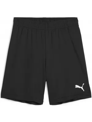 Pantaloni scurți pentru copii PUMA TEAMGOAL SHORTS JR 705753-03 PUMA NEGRU/PUMA ALB