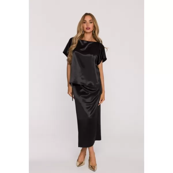  Rochie MOE M887 NEGRU 