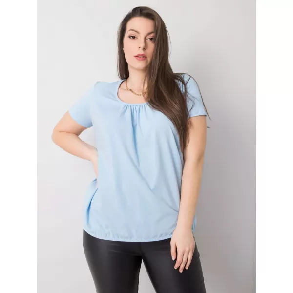  Tricou de damă BASIC FEEL GOOD RV-TS-6320.85P ALBASTRU DESCHIS 