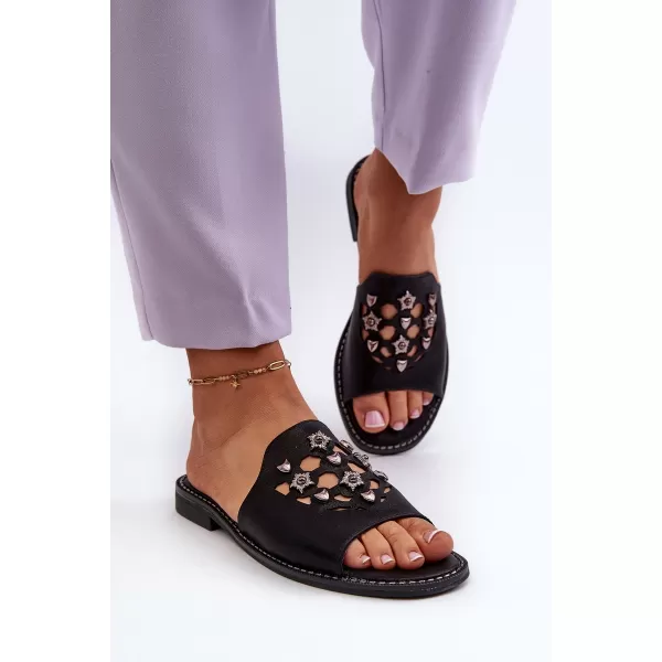 Sandale de dama S.BARSKI KV27-063 NEGRU 