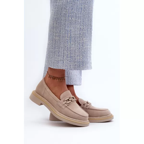  Mocasini de dama S.BARSKI HX52-222 BEJ 