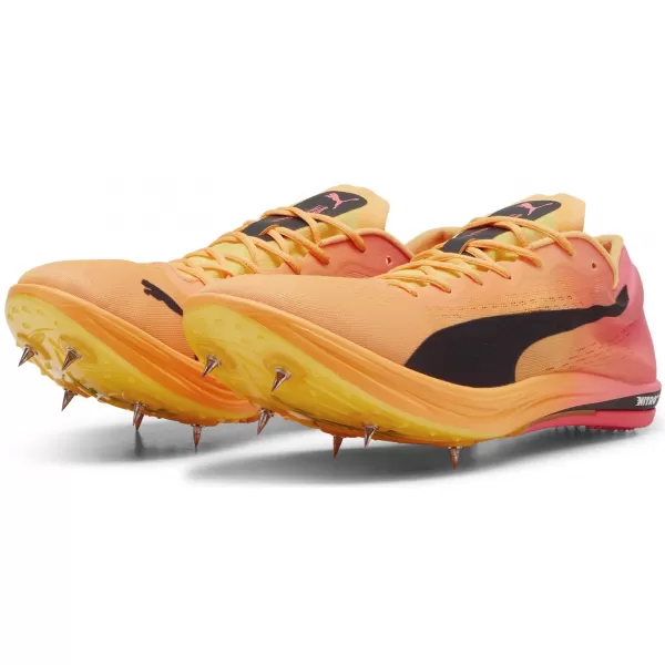  Cizme PUMA EVOSPEED LD NITRO ELITE 2 379557-01 CURENT DE SOARE/STRĂLUCIRE APUS DE SOARE/NEGRU 