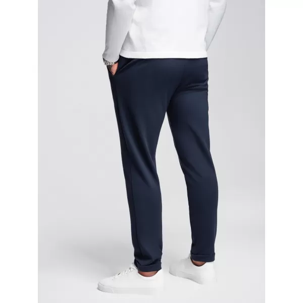  Pantaloni pentru bărbați OMBRE OM-PACP-0283 ALBASTRU MARIN 