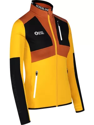 Hanorac pentru femei powerfleece NORDBLANC RIVA NBWFL8289 CHIHLIMBAR