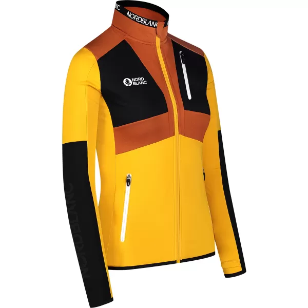  Hanorac pentru femei powerfleece NORDBLANC RIVA NBWFL8289 CHIHLIMBAR 