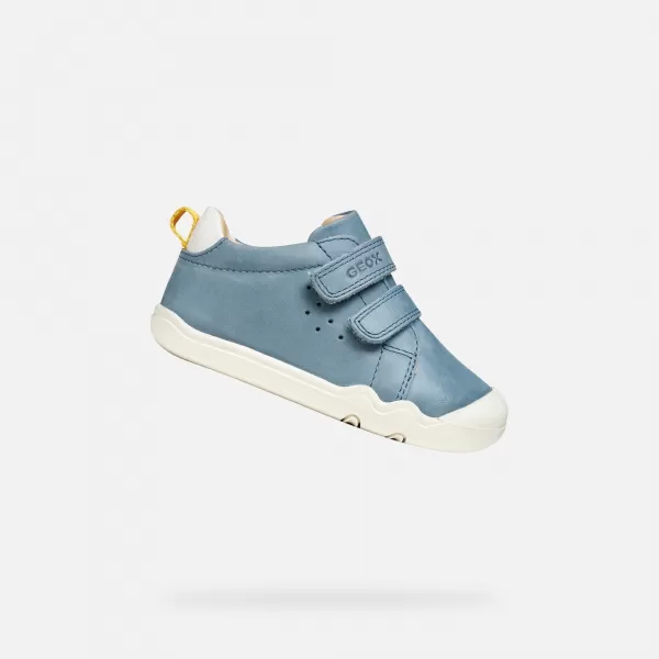 Adidași pentru băieți GEOX STEPPIEUP B465WA000CLC4017 ALBASTRU 