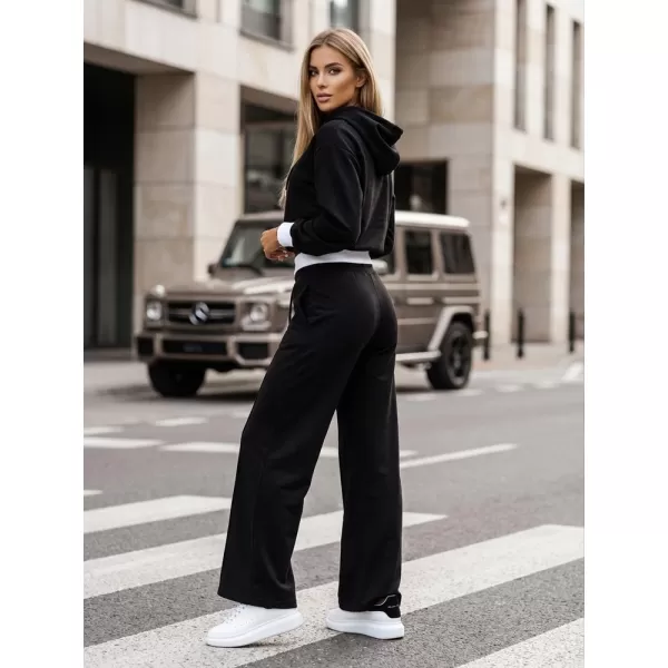  Set pentru femei DSTREET AY0952 NEGRU 