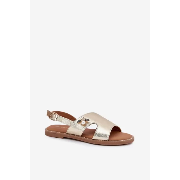  Sandale de dama VINCEZA 17378 AUR 