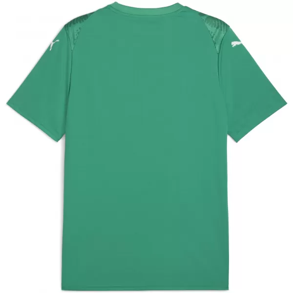  Tricou funcțional pentru bărbați PUMA TEAMULTIMATE JERSEY 706280-05 SPORT GREEN/ SPORT VERDE/PUMA ALB 