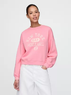 Hanorac de dama GAP LOGO SWEATSHIRT 548299-20 POATE ROZ