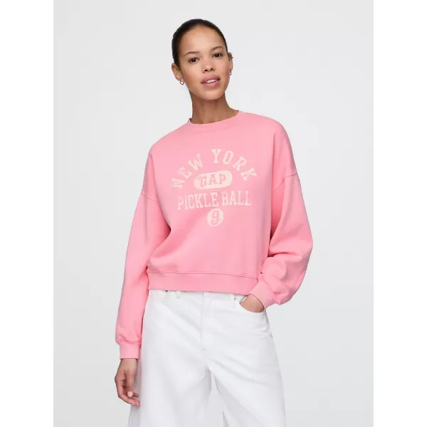  Hanorac de dama GAP LOGO SWEATSHIRT 548299-20 POATE ROZ 