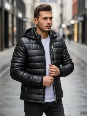 Jachetă pentru bărbați DSTREET TX5116 NEGRU
