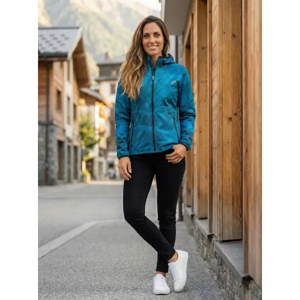  Jachetă softshell premium pentru femei ALTISPORT VOJ/ALW096JACK01 KEROSENUL 