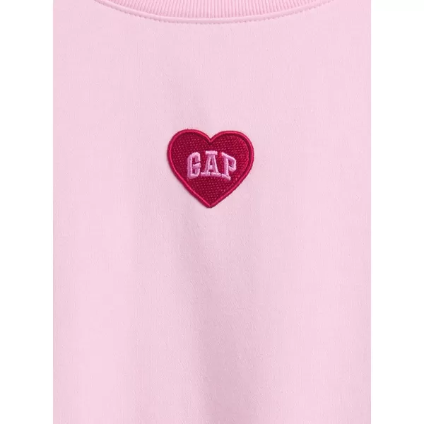  Hanorac de dama GAP CREW CROP SWEATSHIRT 852831-02 ROZ PRIMULA 