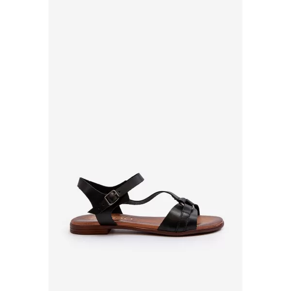  Sandale de dama ZAZOO 40182 NEGRU 