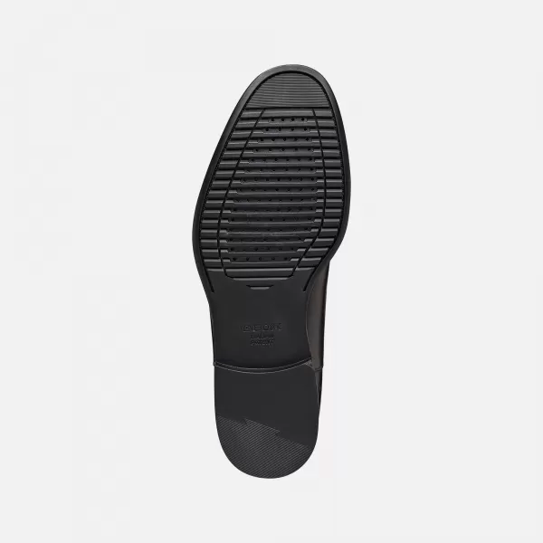  Pantofi rochie pentru bărbați GEOX BARBERIGO G014409 MARO ÎNCHIS 