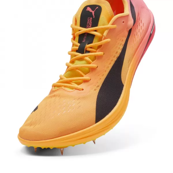 Cizme PUMA EVOSPEED LD NITRO ELITE 2 379557-01 CURENT DE SOARE/STRĂLUCIRE APUS DE SOARE/NEGRU 