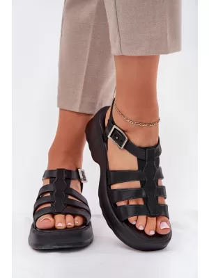 Sandale de dama ZAXY RR285117 NEGRU