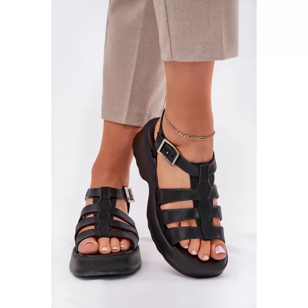  Sandale de dama ZAXY RR285117 NEGRU 