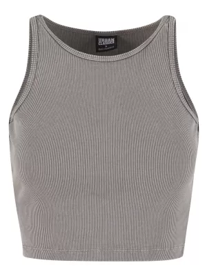 Tricou de damă URBAN CLASSICS TB7482 GRI OȚEL