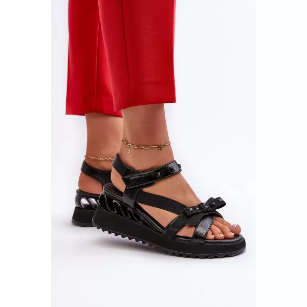  Sandale de dama D&A CR956 NEGRU 