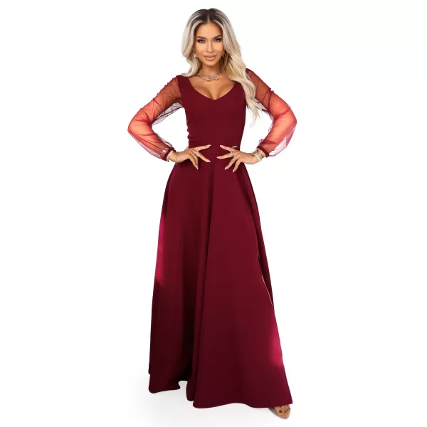  Rochie NUMOCO 640-1 BURGUNDIA 