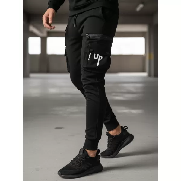  Pantaloni pentru bărbați DSTREET UX4155 NEGRU 