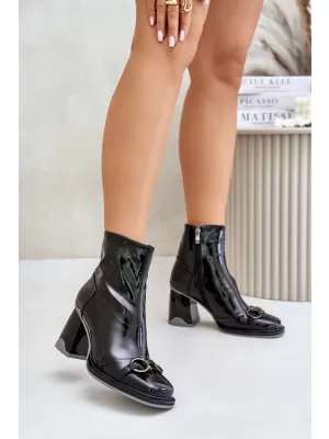 Pantofi de dama D&A MR880-021 NEGRU