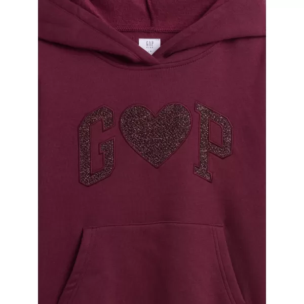  Hanorac pentru copii GAP LOGO HOODIE PULLOVER 839160-00 LUREX VISINIU 