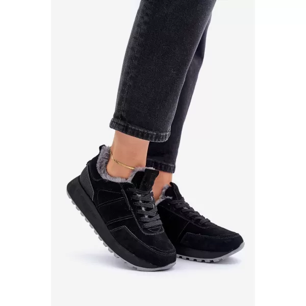  Adidași de damă BIG STAR OO274580 BLACK Pantofi Big Star 