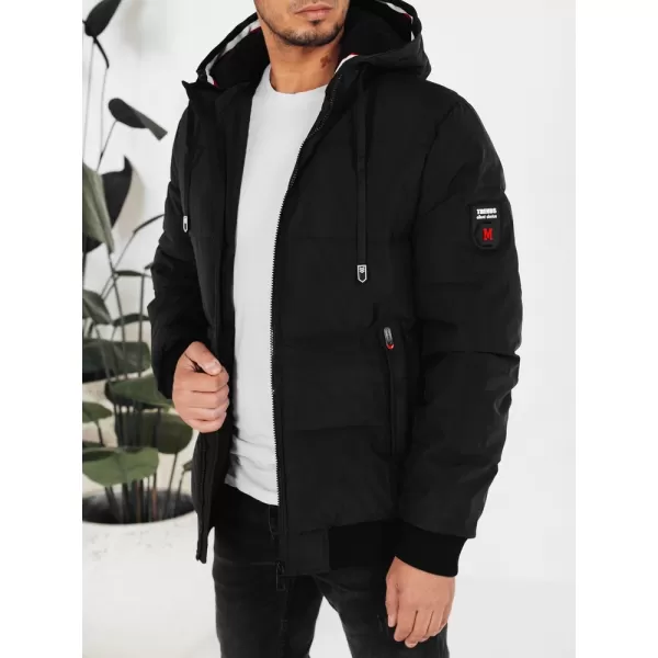  Jachetă pentru bărbați DSTREET TX5087 NEGRU 