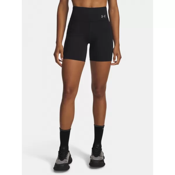  Pantaloni scurți de damă UNDER ARMOUR UA VELOCITI 6IN FITTED SHORT 6009498-001 NEGRU 