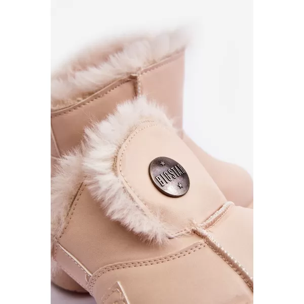  Pantofi de iarna copii BIG STAR MM374084 BEI Pantofi Big Star 