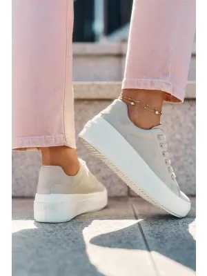 Adidasi de dama BIG STAR RR274465 BEI Pantofi Big Star