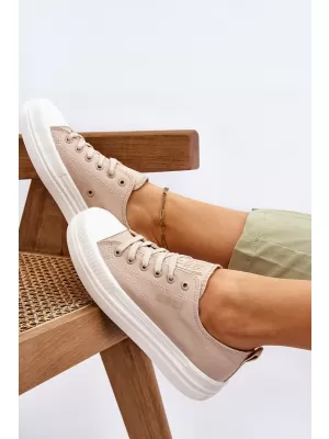 Adidasi de dama BIG STAR LL274969 BEI Pantofi Big Star