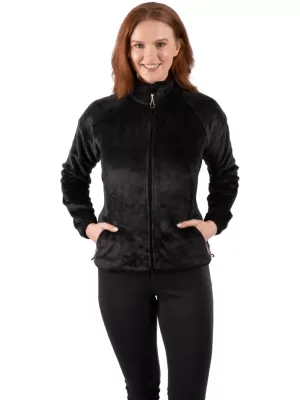Hanorac de damă din fleece TRESPASS FAFLFLTR0028 NEGRU