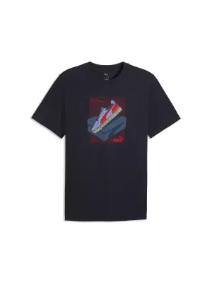 Tricou pentru bărbați PUMA GRAPHIC TEE 691777_16 MARINA NOUA