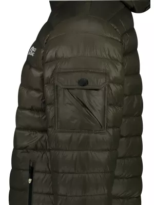 Geaca de iarna pentru barbati NORDBLANC SNARL NBWJM8260 VERDE ARMATĂ