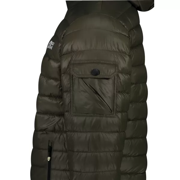  Geaca de iarna pentru barbati NORDBLANC SNARL NBWJM8260 VERDE ARMATĂ 