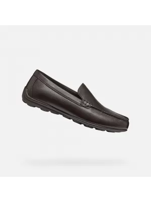Mocasini pentru bărbați GEOX SPHERICA EC16 G002878 MARO ÎNCHIS