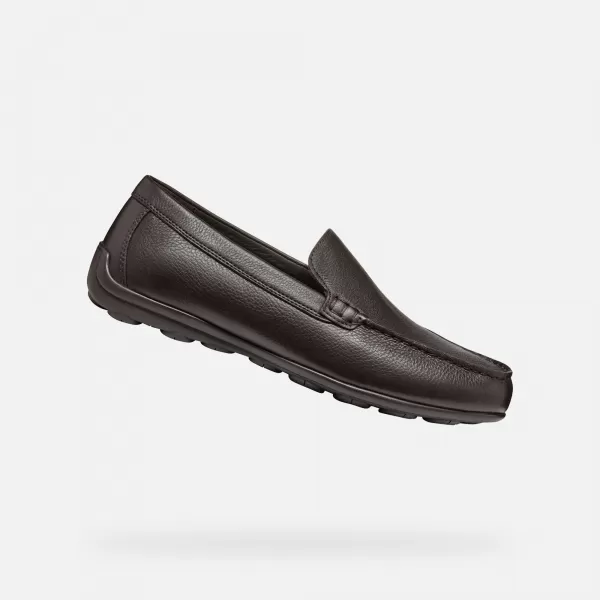  Mocasini pentru bărbați GEOX SPHERICA EC16 G002878 MARO ÎNCHIS 